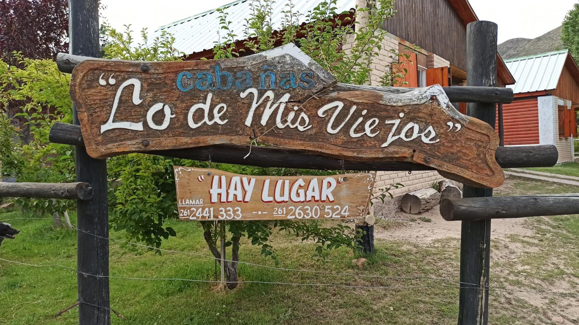 "Lo De Mis Viejos" Potrerillos Exterior foto